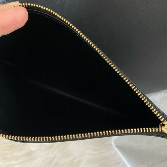 Michael Kors Black Tote Bag with Gold Accents - Picture 12 of 16
